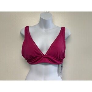 Skye Raspberry Red Bikini Top Women’s Size Large ~ Isabella SK76011 ~ NWT